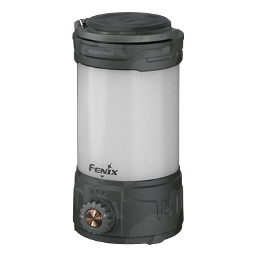 Fenix CL26RPROCAM - Dimmbare LED-Leuchte (tragbar und wiederaufladbar) LED/USB IP66 650 lm 408 h grau