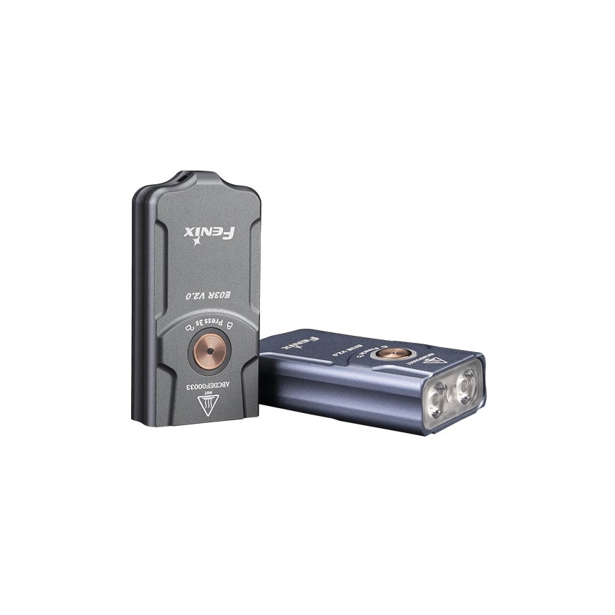 Fenix E03RV20BLU - Aufladbare LED-Taschenlampe LED/USB IP66 500 lm 30 h 400 mAh