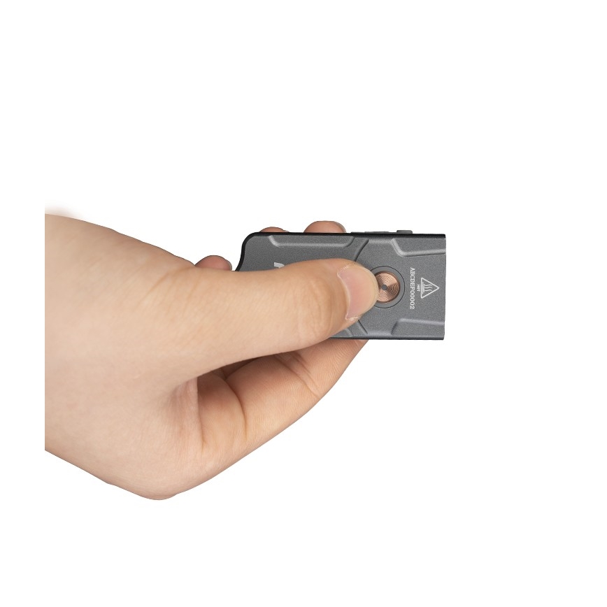 Fenix E03RV20GREY - Aufladbare LED-Taschenlampe LED/USB IP66 500 glänzend 30 h 400 mAh