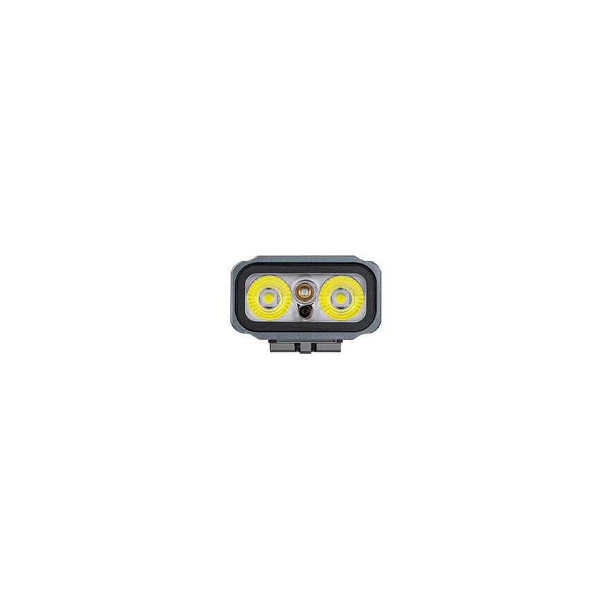 Fenix E06RGRY - Dimmbare, aufladbare LED-Taschenlampe UV LED/USB IP66 700 glänzend 60 h grau