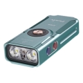 Fenix E06RTKS - Dimmbare, aufladbare LED-Taschenlampe UV LED/USB IP66 700 lm 60 h 750 mAh türkisfarben