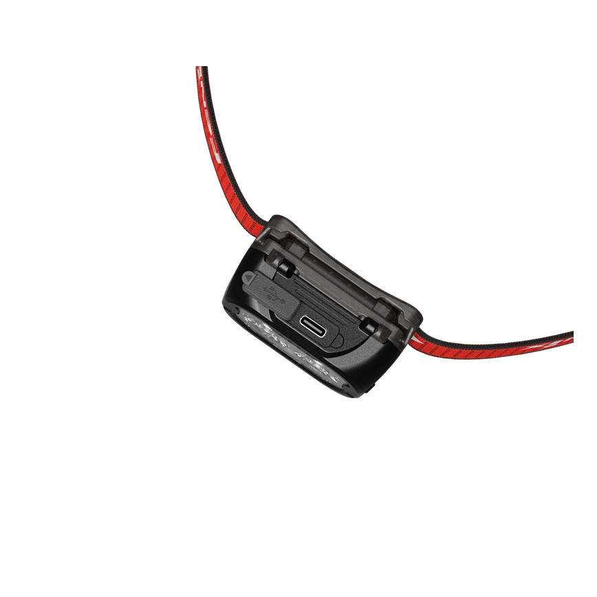 Fenix HL18RTV20BLC - Dimmbare, aufladbare LED-Stirnlampe LED/USB IP66 800 lm 160 h schwarz/orange