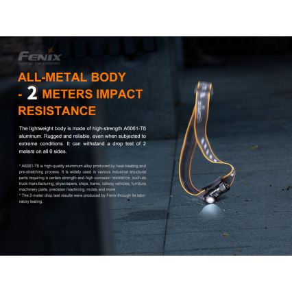 Fenix HM50RV20 - Aufladbare LED-Stirnlampe 3xLED/USB/1xCR123A IP68 700 glänzend 120 h 700 mAh