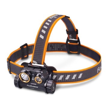 Fenix HM65R - Aufladbare LED-Stirnlampe 2xLED/USB/2xCR123A IP68 1400 glänzend 300 h 3400 mAh