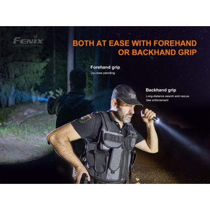 Fenix PD35V30 - LED Wiederaufladbare Taschenlampe LED/2xCR123A IP68