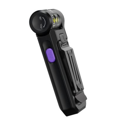 Fenix SW05RUVBLC - Dimmbare, aufladbare LED-Taschenlampe LED/USB IPX6 150 lm 49 h schwarz