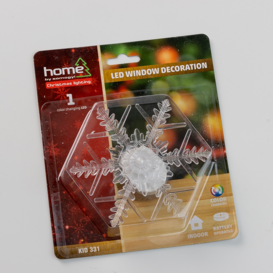 Fensterdekoration 1xLED/2xCR2032