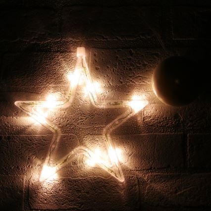 Fensterdekoration 8xLED/3xAA