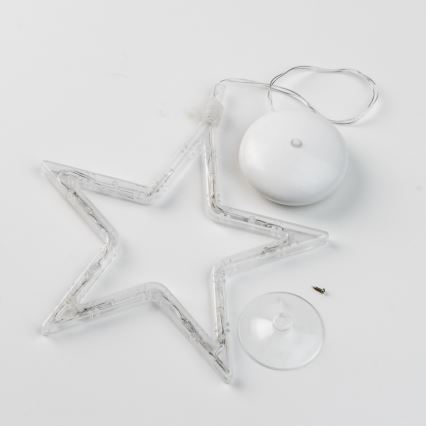 Fensterdekoration 8xLED/3xAA