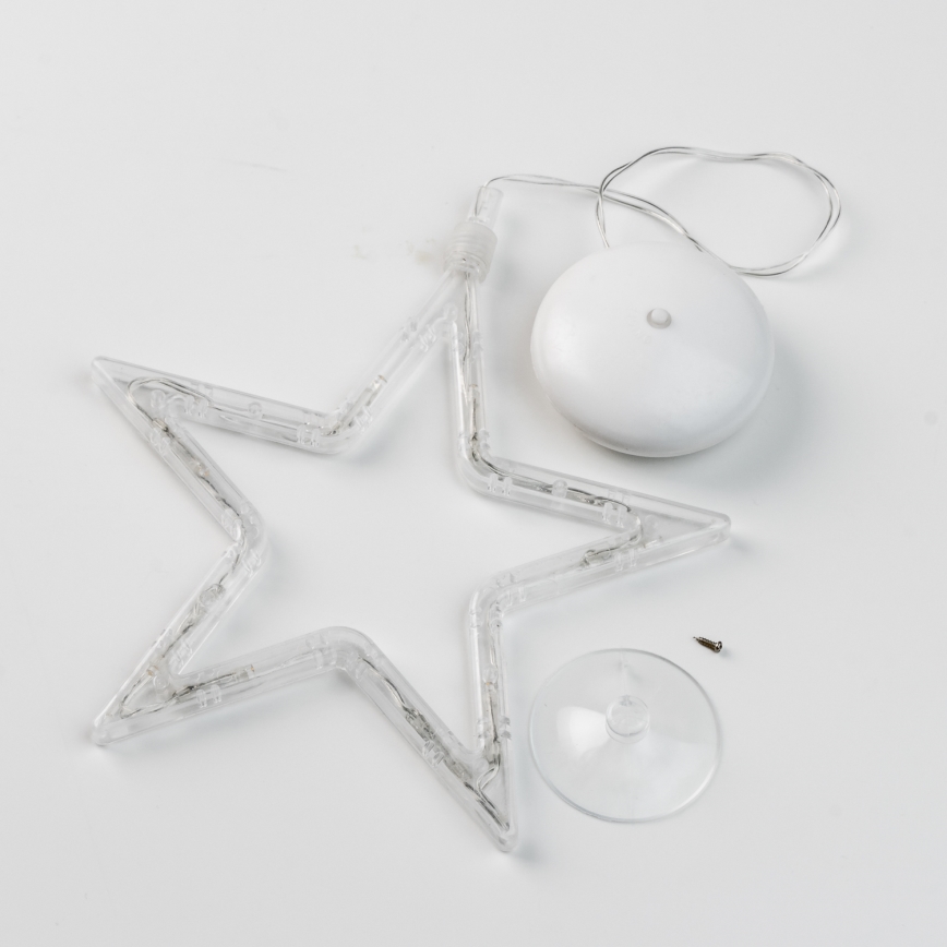 Fensterdekoration 8xLED/3xAA