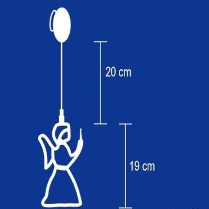 Fensterdekoration 8xLED/3xAA