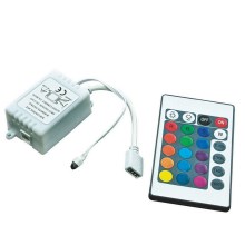 Fernbedienung für RGB-LED-Streifen 12-24V + Steuerung