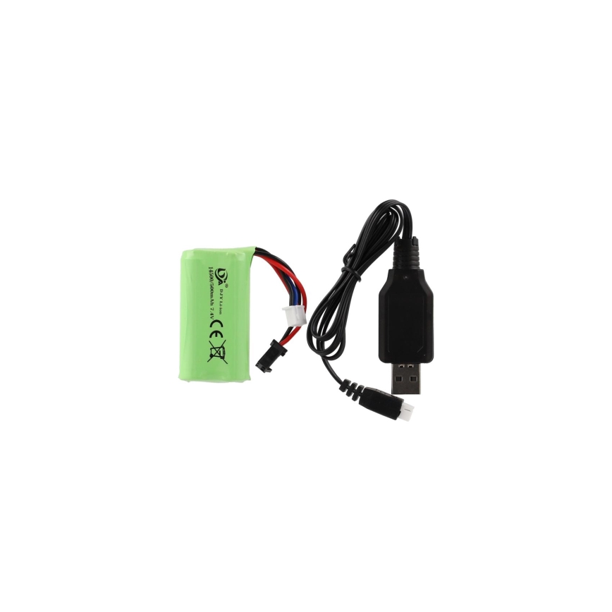 Ferngesteuerter Buggy (RC), 7,4 V / 500 mAh, violett