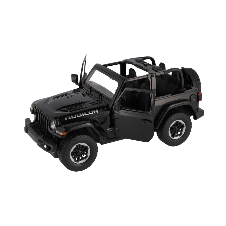 Ferngesteuertes RC-Auto Jeep Wrangler Rubicon RASTAR 5xAA + 2xAA schwarz