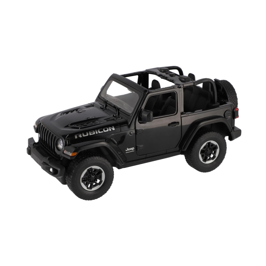 Ferngesteuertes RC-Auto Jeep Wrangler Rubicon RASTAR 5xAA + 2xAA schwarz