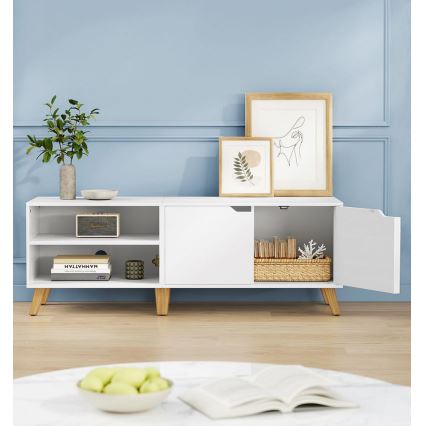 Fernsehtisch BASTOR, weiß