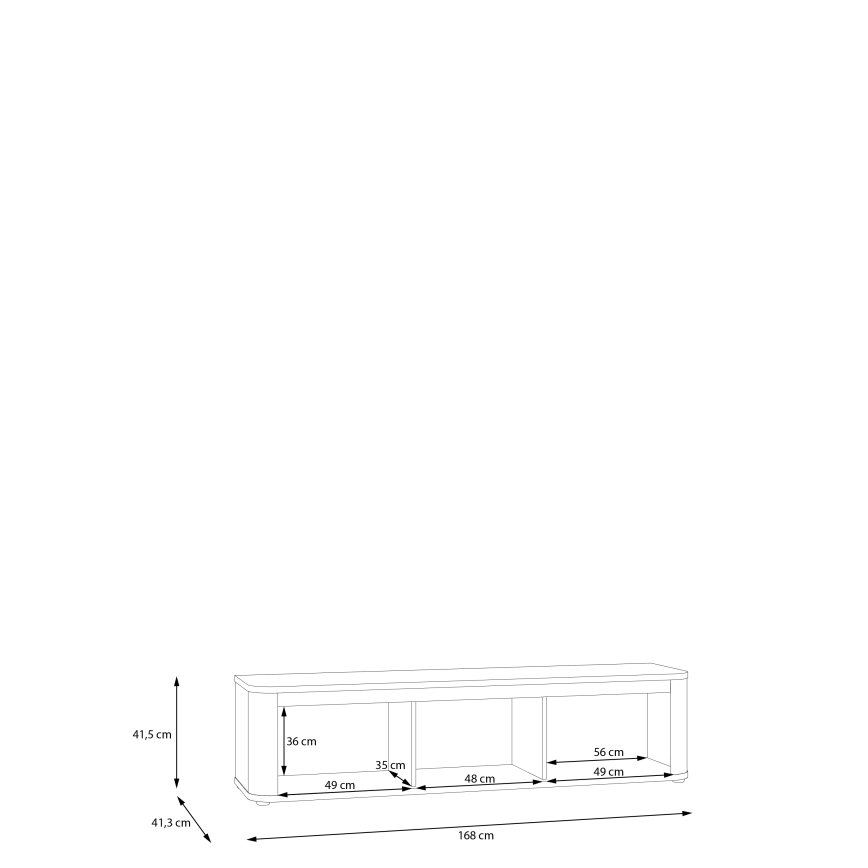Fernsehtisch INAR, beige