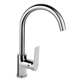 FERRO - Spültischarmatur ALGEO SQUARE, Hochglanz-Chrom