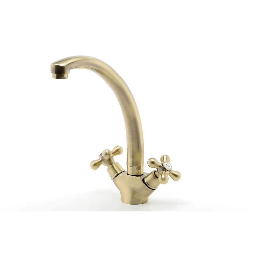 FERRO - Spültischarmatur ANTICA RETRO Bronze