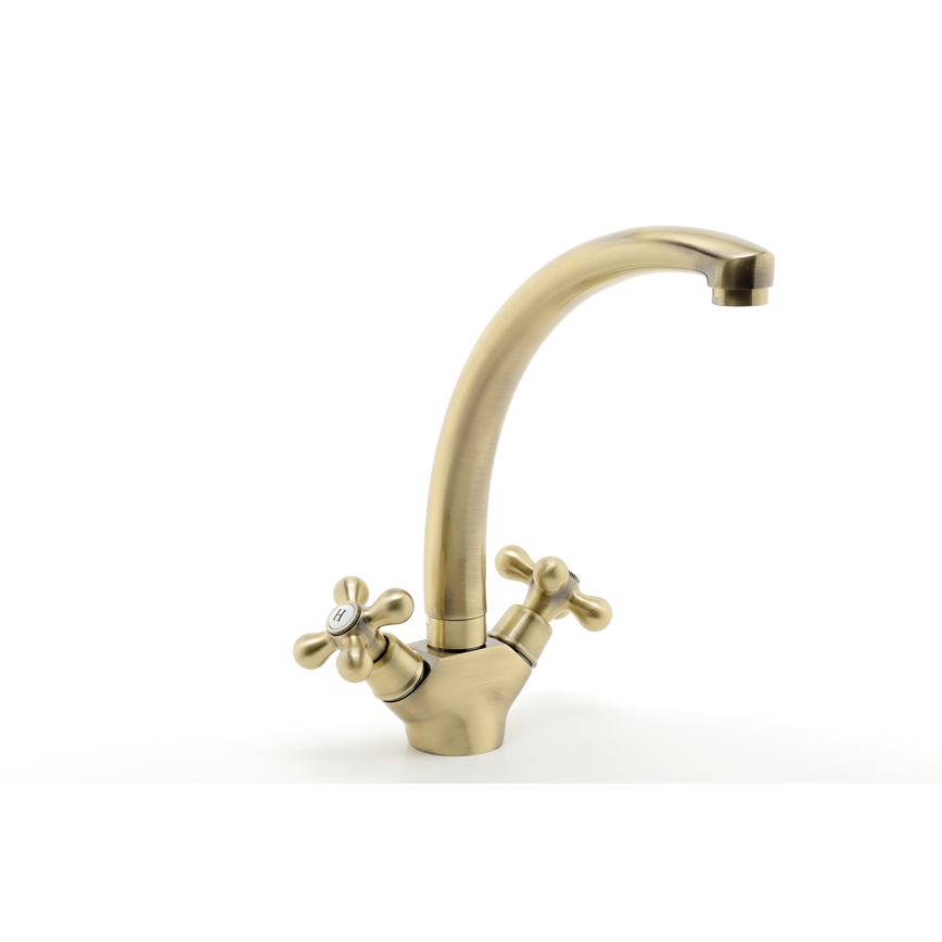 FERRO - Spültischarmatur ANTICA RETRO Bronze