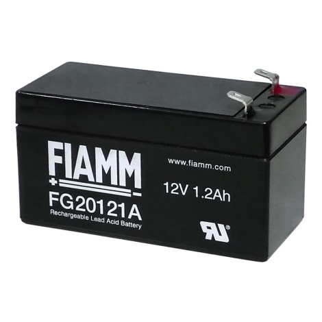 Fiamm FG20121A - Bleiakkumulator 12V/1,2Ah/faston 4,7mm
