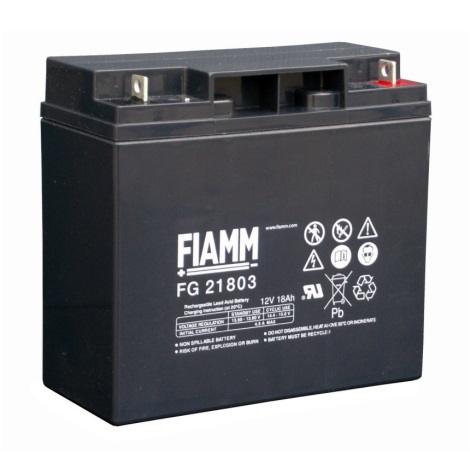 Fiamm FG21803 - Bleiakkumulator 12V/18Ah/Öse M5