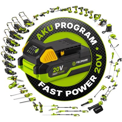 Fieldmann - Akku-Gartenfräse 20 V