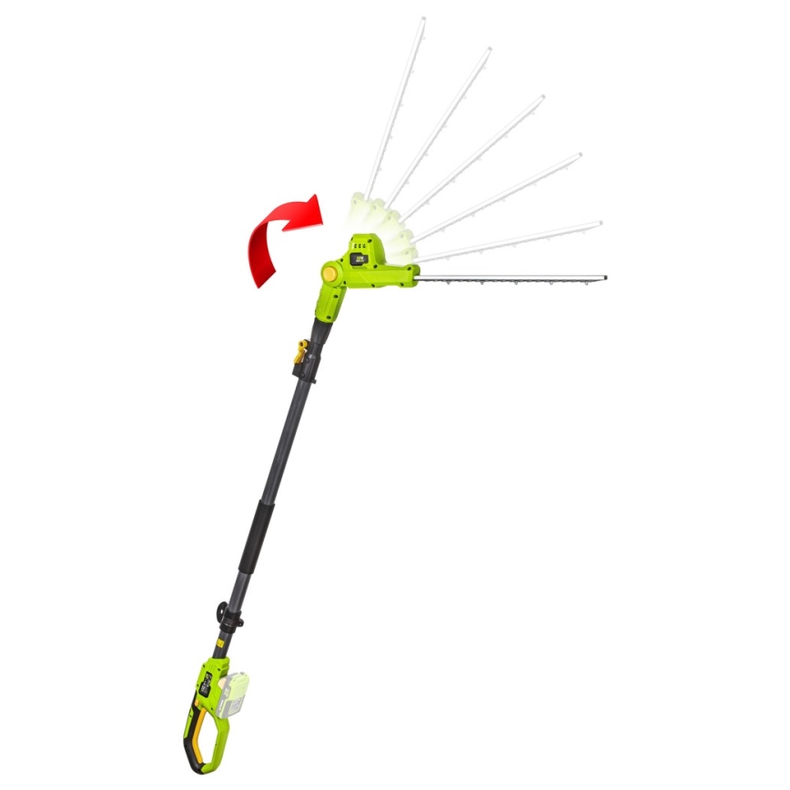 Fieldmann - Akku-Teleskop-Heckenschere 20V