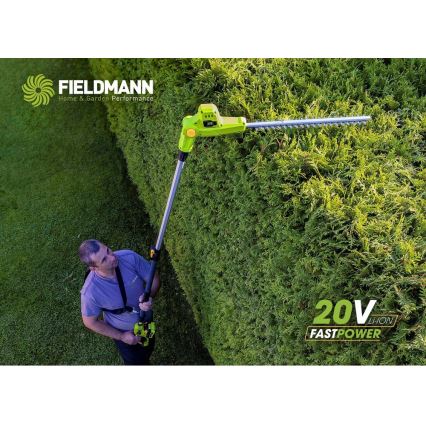 Fieldmann - Akku-Teleskop-Heckenschere 20V
