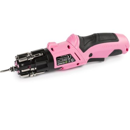 Fieldmann - Akkuschrauber 3,6V 1300 mAh rosa