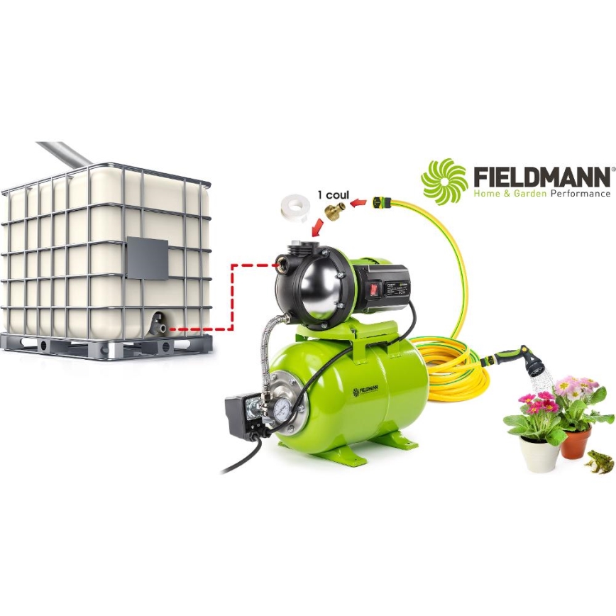 Fieldmann - Gartenwasserwerk 1100W/230V