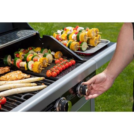 Fieldmann - Gasgrill 3-flammig matt verchromt