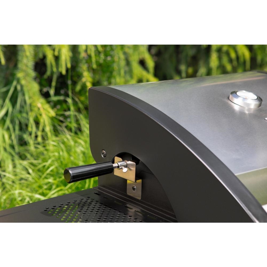 Fieldmann - Gasgrill 3-flammig matt verchromt