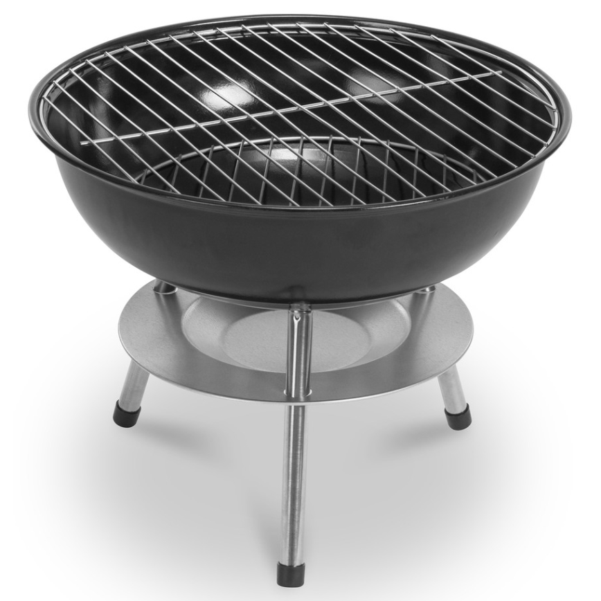 Fieldmann - Holzkohle-Tischgrill grün/schwarz