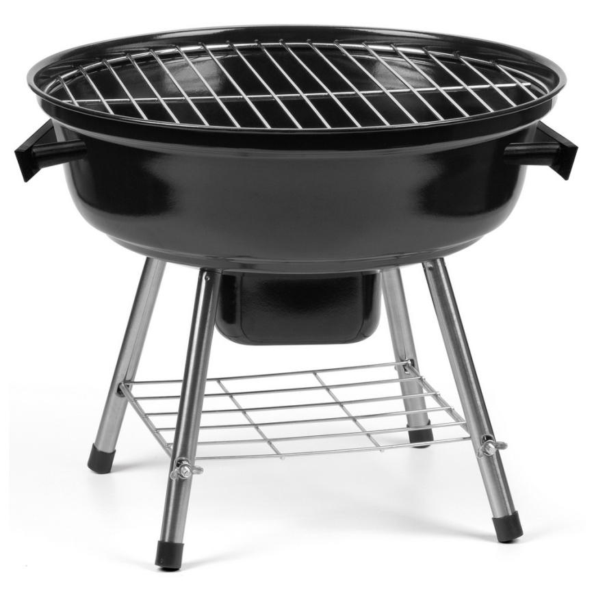 Fieldmann - Holzkohle-Tischgrill schwarz