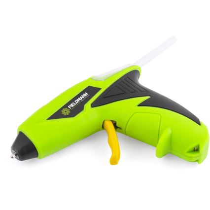Fieldmann - Kabellose Heißklebepistole 4V 1500 mAh grün