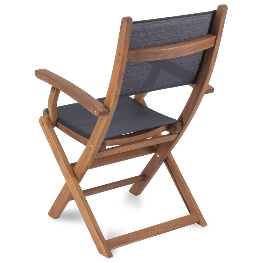 Fieldmann - Klappbarer Gartenstuhl Akazie