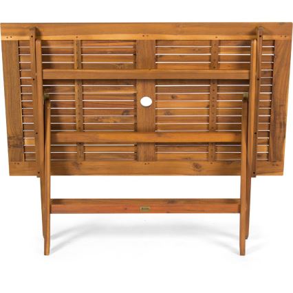 Fieldmann - Klapptisch für den Garten 120x70 cm Akazie