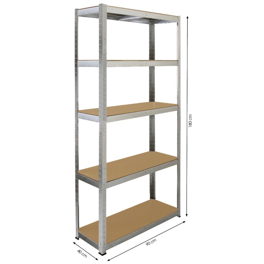 Fieldmann - Lagerregal 180x90x40 cm