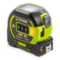 Fieldmann - Laser-Entfernungsmesser mit LED-Anzeige und Roulette-Messer 2xAA