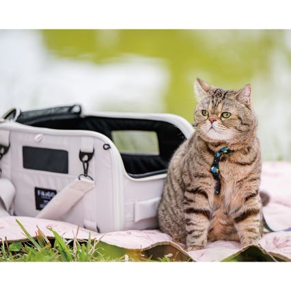 Fikago - Reise-Träger für Hunde und Katzen TRUFFLE Artic Flower