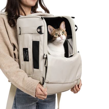 Fikago - Reise-Träger für Hunde und Katzen TRUFFLE Artic Flower