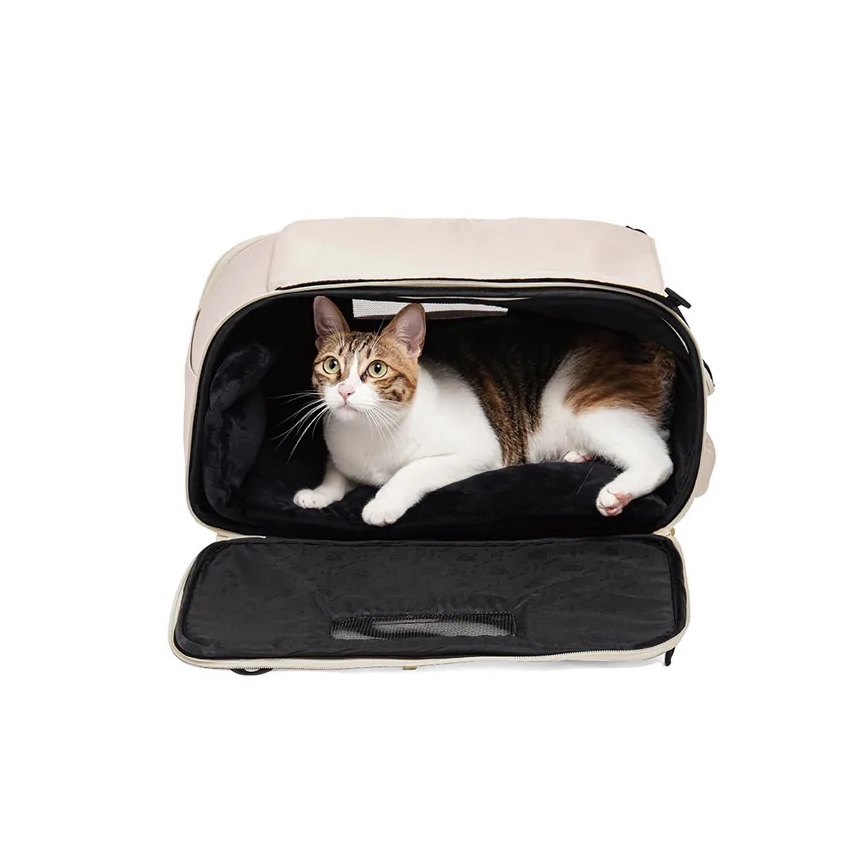 Fikago - Reise-Träger für Hunde und Katzen TRUFFLE Artic Flower