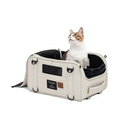 Fikago - Reise-Träger für Hunde und Katzen TRUFFLE Artic Flower