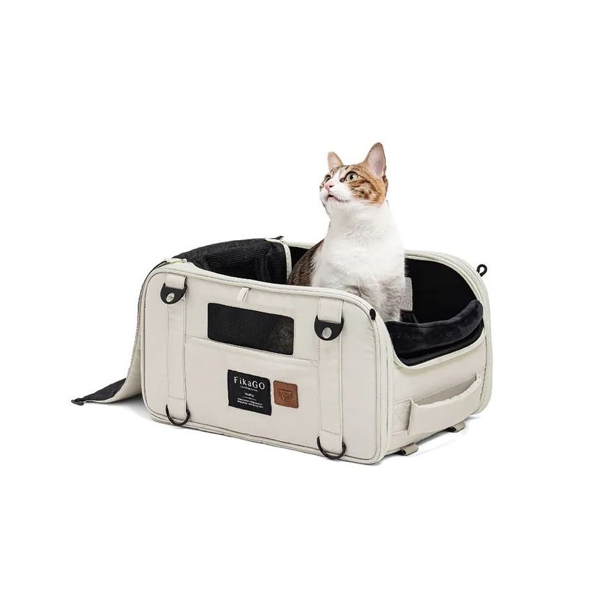 Fikago - Reise-Träger für Hunde und Katzen TRUFFLE Artic Flower