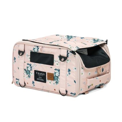 Fikago - Reise-Träger für Hunde und Katzen TRUFFLE Artic Flower