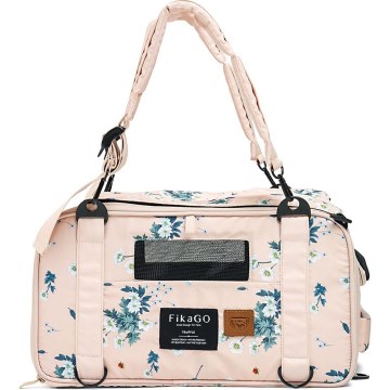 Fikago - Reisetasche für Hunde und Katzen TRUFFLE Artic Blume