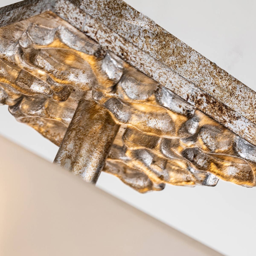 Flambeau - Deckenleuchte STAR 2xE27/40W/230V goldfarben