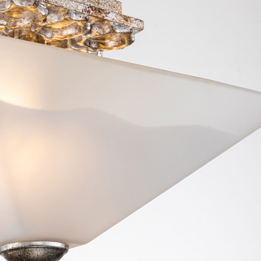 Flambeau - Deckenleuchte STAR 2xE27/40W/230V goldfarben