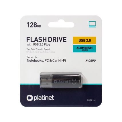 Flash Drive USB 128GB schwarz